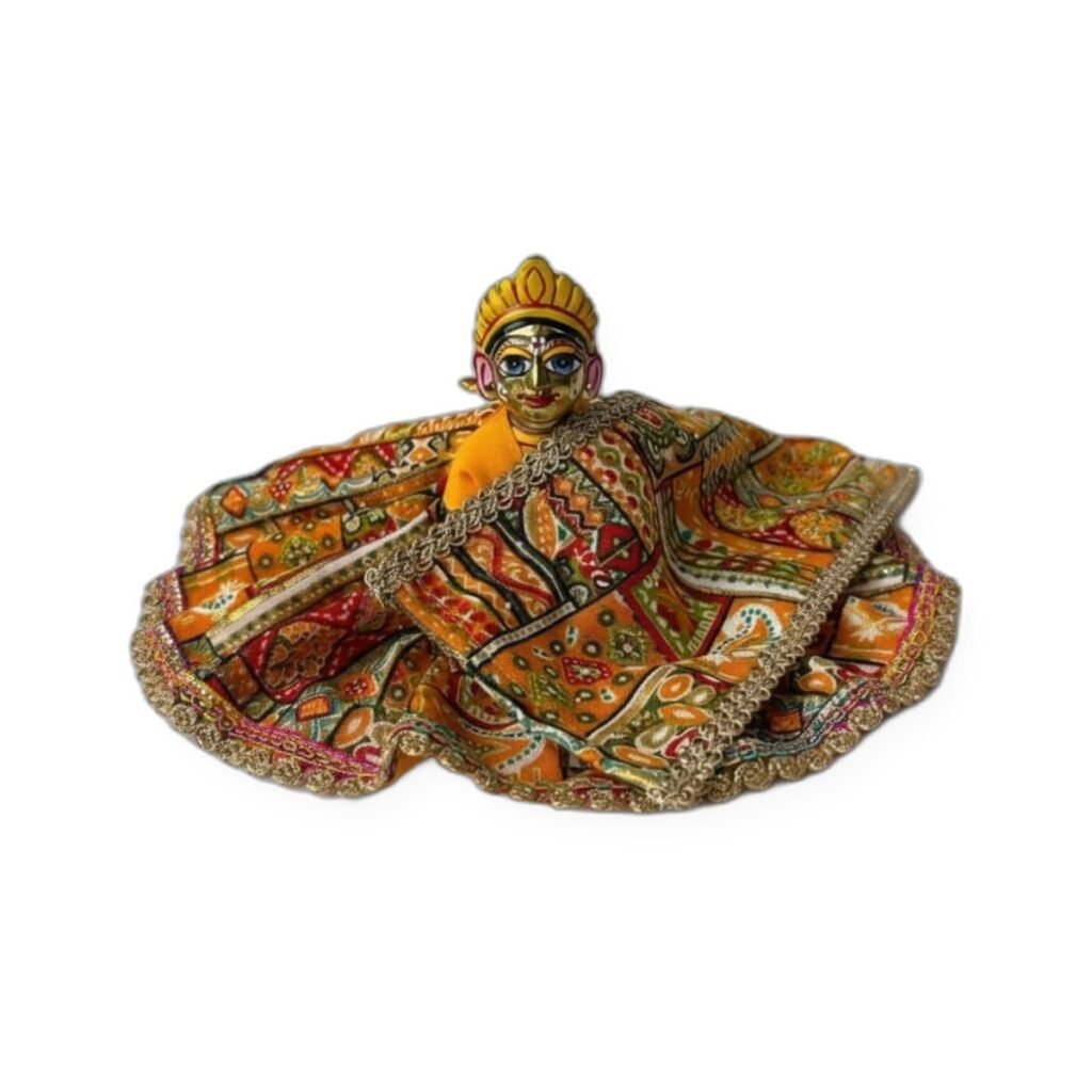 Orange Brocade Costume
