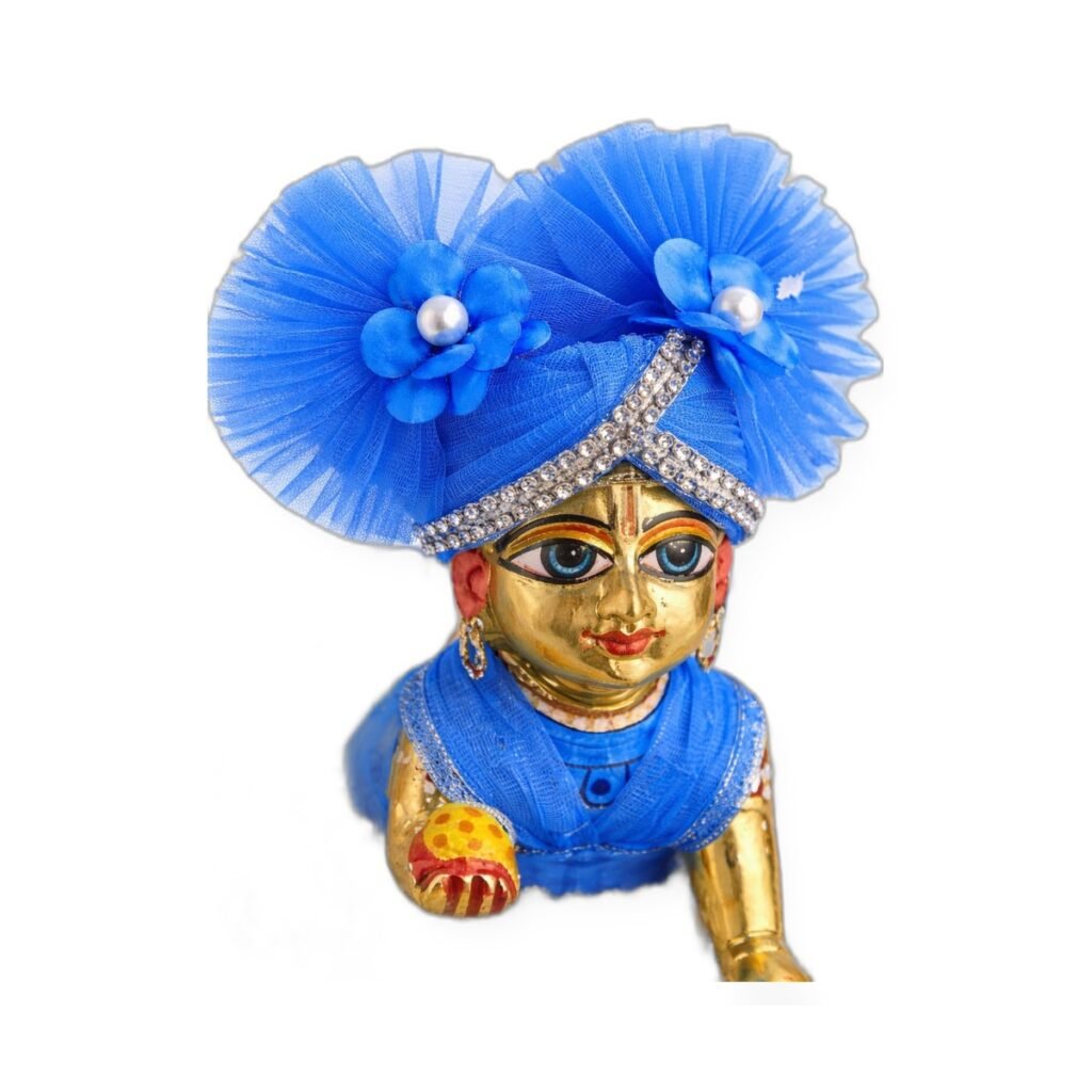 Blue Turban Idol Set